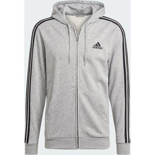 Veste À Capuche Essentials French Terry 3-Stripes Full-Zip