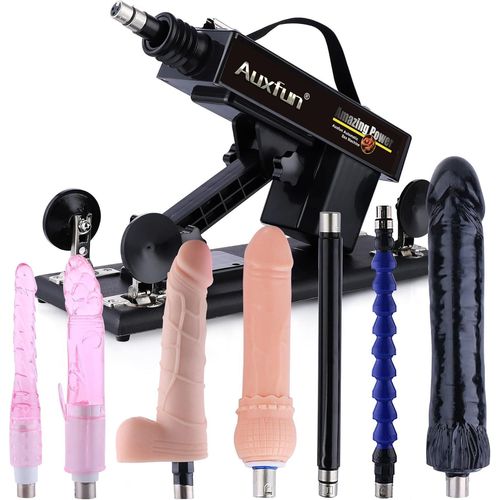 Sex Machine À Baiser Avec Godes,Fuck Machine Pour Femmes Et Hommes,Love Machine À Gode Avec Accessoires De Machine Sexuelle 3xlr,Machine D'amour À Vitesse Réglable,Sex Toys.[Q316]