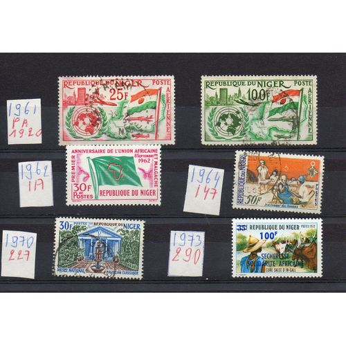 Niger Timbres Divers