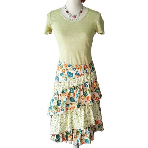 Jupe Morgan Taille 38 Multicolore Coton Tbe
