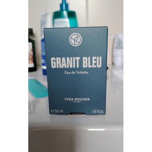 Eau De Toilette Pour Homme Granit Bleu Yves Rocher 