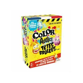 Jeu De Societe Pour Color Addict Edition Têtes Brulées - Set Jeu De Cartes Version Française - Ambiance