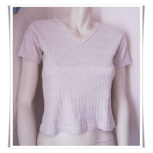 T-Shirt Slim À Manches Courtes - Taille 2