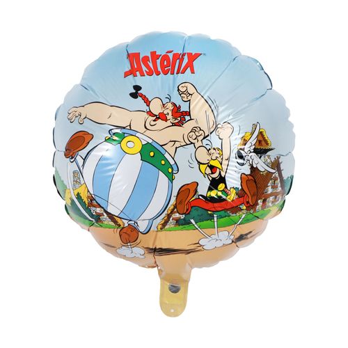 Ballon Aluminium Rond Astérix 43 Cm
