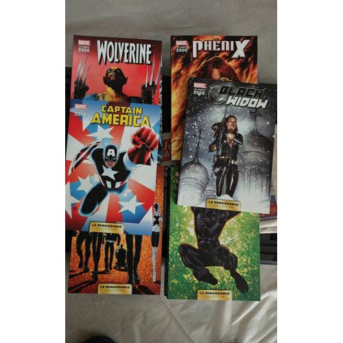 Lot Comics Marvel Collection Renaissance "Les Années 2000" 10 Tomes