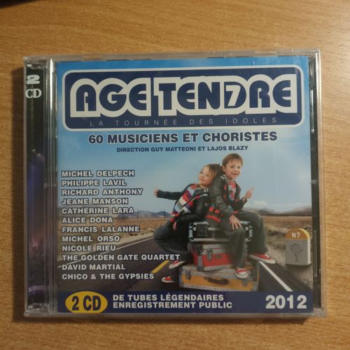 Age Tendre , La Tournee Des Idoles Volume 7