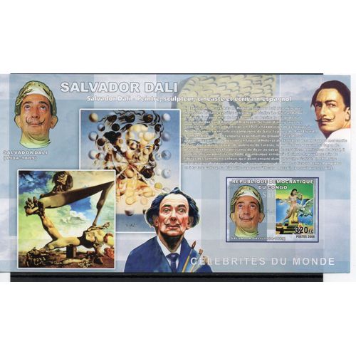 Congo-Kinshasa Timbres Salvador Dali 2006