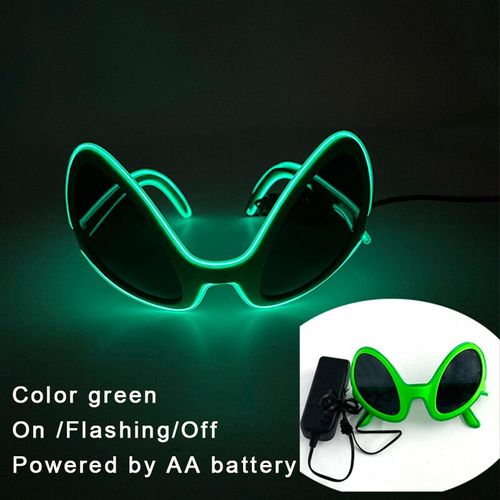 Lunettes Lumineuses Led Colorées Shoous Cool,Néon Brillant,Clignotant,Fête,Boîte De Nuit,Dj,Danse,Décor De Fête - Type New 18