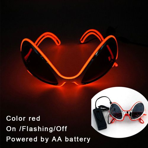 Lunettes Lumineuses Led Colorées Shoous Cool,Néon Brillant,Clignotant,Fête,Boîte De Nuit,Dj,Danse,Décor De Fête - Type New 16