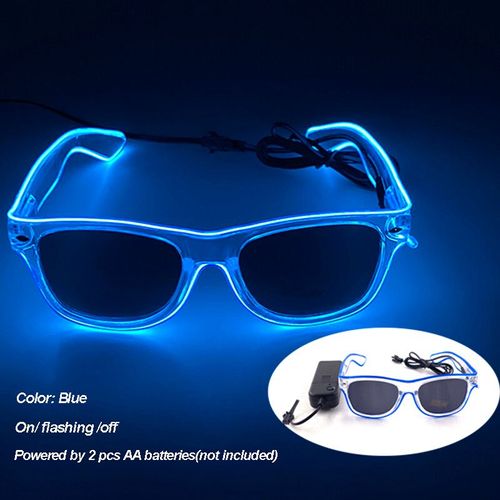 Lunettes Lumineuses Led Colorées Shoous Cool,Néon Brillant,Clignotant,Fête,Boîte De Nuit,Dj,Danse,Décor De Fête - Type New 15