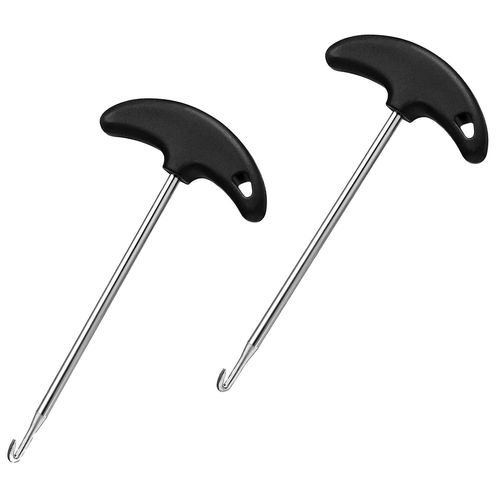 2 Pièces En Acier Inoxydable Tendeur De Patin Outil Clé De Patin Chaussure Lacet Tireur De Patin À Glace Outil De Patin À Roulettes Pour La Glace