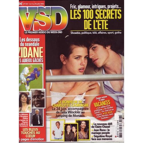 Vsd  N° 1507 : Fric,Glamour,Intrigues,Projets Les 100 Secrets De L'été