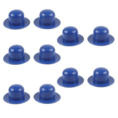 Accessoires de piscine Porte-tuyaux Piscine Vanne murale Bouchon Filtre Maille PVC Bouchon en cuir souple (style court) Bleu