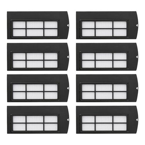 Filtres HEPA pour aspirateur robot X9 Remplacement du filtre lavable Accessoires Élément filtrant, 8PCS