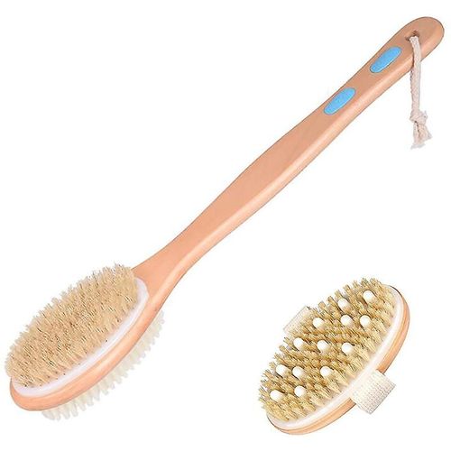 2 Pcs Brosse De Douche Amovible Brosse Exfoliante, Adaptée À L¿Exfoliation De La Peau Du Corps Entier, Unisexe 