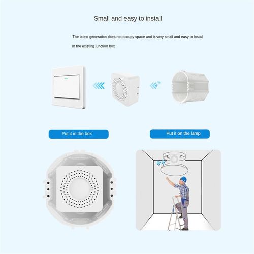 Interrupteur intelligent WiFi Mattre 16A avec mesure de puissance Mini disjoncteur intelligent Smart Life Control Support Goog