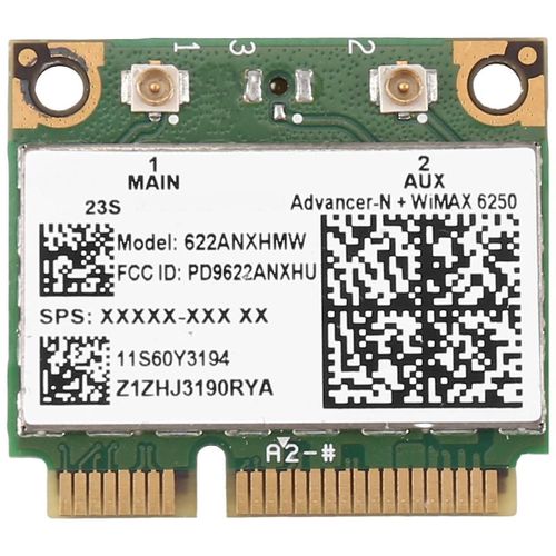 Carte WiFi 6250AN 622ANXHMW 300Mbps 2.4G & 5G Adaptateur WiFi pour / Advanced-N 6250