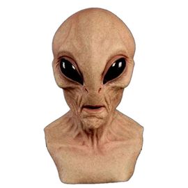 Creepy Latex Ufo Big Eyes Full Head Party Mask Pour Adultes Masquerade Costume Party Cosplay Mask