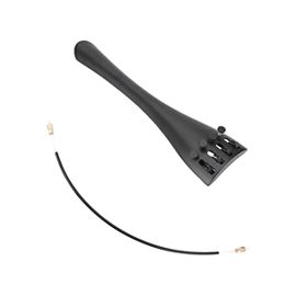Cordier De Violoncelle Universel 3/4 Et 4/4 Avec Corde De Queue Plaque De Traction En Alliage D¿Aluminium 2 Pièces Réglable