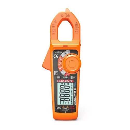 FS9023A Multimètre numérique Pince ampèremétrique True RMS 6000 Counts Testeurs de mesure professionnels Ampèremètre numérique 200A