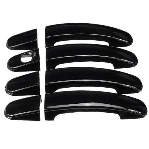 8 Pcs / Set Voiture Abs Noir Brillant 4 Couvre-Poignées De Porte Pour Focus Escape 2013 2014 2015 2016 2017 2018
