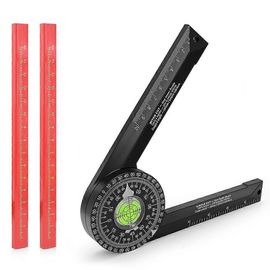 Scie à onglets Rapporteur d¿angle Finder pour le travail du bois Outil de mesure d¿angle pour outil de duplication d¿angle de coupe