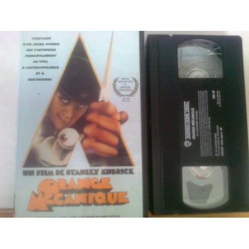 Cassette Vidéo Vhs - Orange Mécanique - Stanley Kubrick