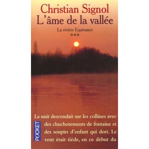 La Rivière Espérance Tome 3 : L'âme De La Vallée
