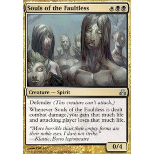 Ames Des Vertueux  - Magic Mtg - Le Pacte Des Guildes 131 - U