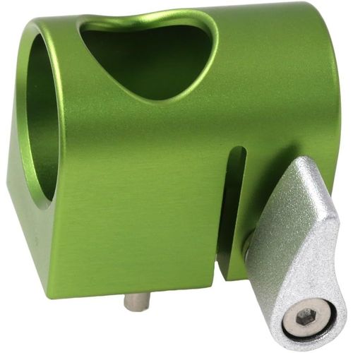 Collier de serrage à tige unique, support de montage de tige de 19 mm avec vis 3/8 avec anti-torsion, pour appareil photo ARRI RED (vert).[F1019]