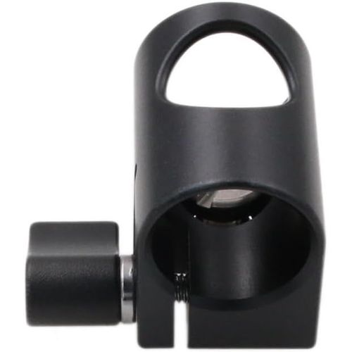Support de fixation pour tige de 19 mm à vis 3/8"" pour moteur d'objectif d'appareil photo Sony ARRI RED sans fil Follow Focus (Noir).[F774]
