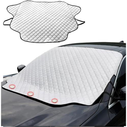 Couverture Pare-Brise Voiture, Pare-Soleil Pour Pare-Brise Réfléchissant Les Uv, Pare-Soleil Anti Givre Neige Protection Repliable, Pare Soleil Voiture Pour Plupart Des Véhicules(1[Kit104967]