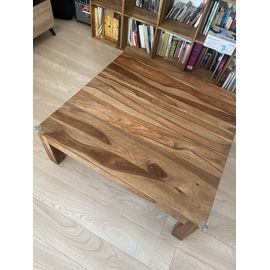 Stockholm - Table Basse En Sheesham Massif