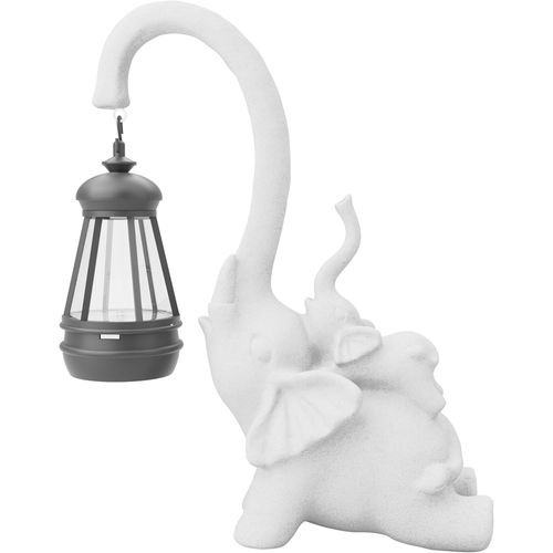 Ornements De Jardin En Forme D'éléphant Avec Lampes Solaires, Statue D'éléphant À Énergie Solaire, Décoration De Jardin, Lumières Led D'extérieur Étanches Ip65, Lumières Solaires Éléphants
