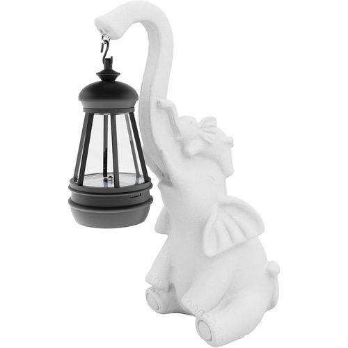 Ornements De Jardin En Forme D'éléphant Avec Lampes Solaires, Statue D'éléphant À Énergie Solaire, Décoration De Jardin, Lumières Led D'extérieur Étanches Ip65, Lumières Solaires Éléphants