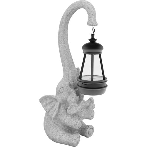 Ornements De Jardin En Forme D'éléphant Avec Lampes Solaires, Décoration De Jardin, Lumières Led D'extérieur Étanches Ip65, Lumières Solaires Éléphants