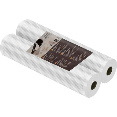 Rouleau Sous Vide Alimentaire, 2 Rouleaux De 28 X 600 Cm Sacs Sous Vide Alimentaire Compatible Pour Divers De Appareils De Mise Sous Vide, Sans Bpa[LUM100381]