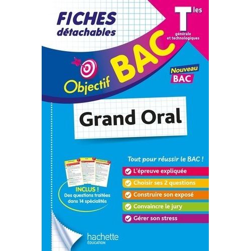 Grand Oral Tle Générale Et Technologiques