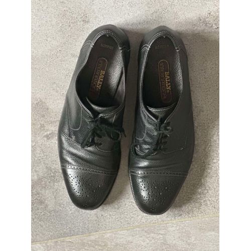 Sublimes Chaussures Derbies Bally ? Pointure 44 Tout Cuir Très Très Bon État Couleur Noire