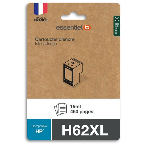 Cartouche d'encre ESSENTIELB H62 XL NOIR