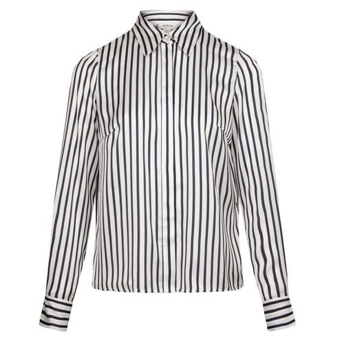 Chemise Manches Longues Morgan Chichi Multicolore Blanc 34
