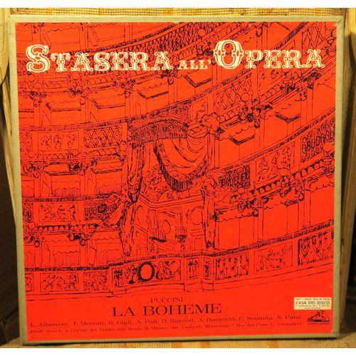 Giacomo Puccini La Bohème Umberto Berrettoni, Orchestra Del Teatro Alla Scala
