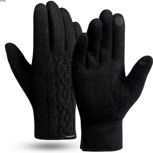 Gants Tricotés Gants D'hiver Épais À Écran Tactile