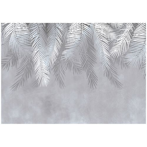 Papier Peint Panoramique Intissé Feuilles 300x210 cm - Colle Inclus - Chambre et Salon - Moderne Papier Peint