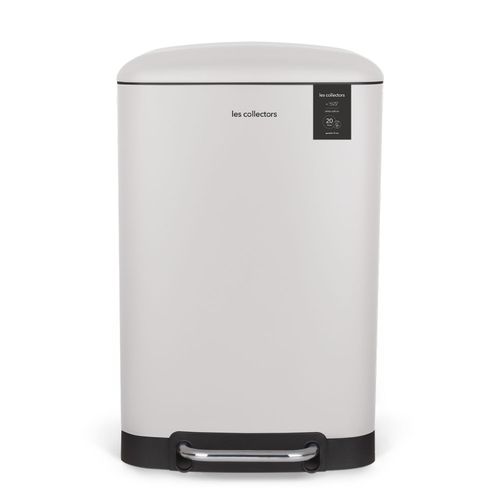 Poubelle à pédale 20L, white edition - N°528