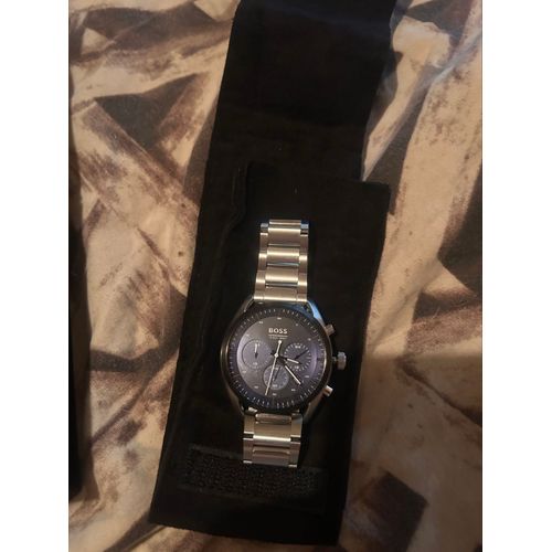 Montre Guess Chronograph Onesi Acier Oxydable Écran Bleu