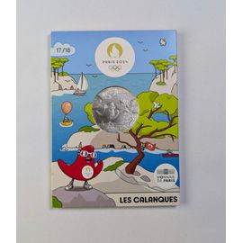 Pièce Argent De 10 Euros Jo De Paris Thème Calanques