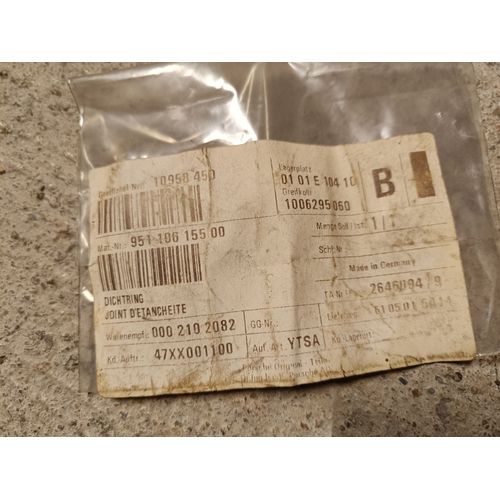 Porsche 924s 944 S2 951 968 Pompe À Eau Thermostat Int Joint 951 106 155 00