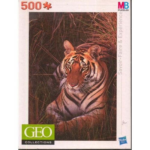 Puzzle Tigre 500 Pièces Mb Collections Géo