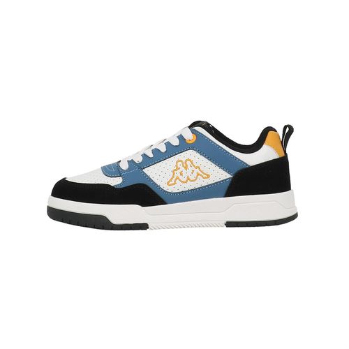 Chaussures Basses Cuir Ou Simili Kappa Logo Manis Jr Blanc